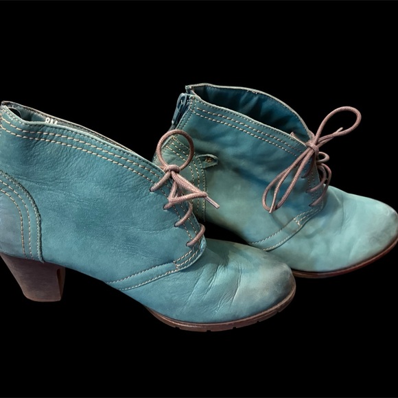 Rockport Teal Lace-Up Boots - Picture 1 of 7